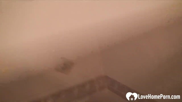 Subdola ragazza in film doccia