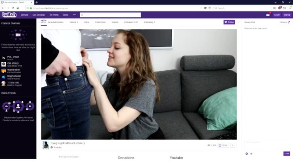 Amadani in Brünette Film von Verified Amateurs