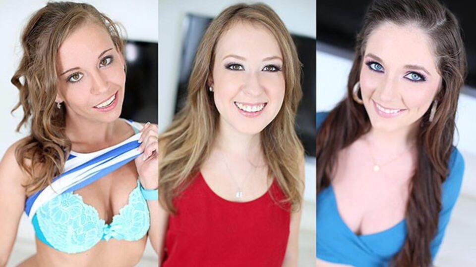 Reizende Bella Skye und Brooke Bliss's XXX-Clip anschauen