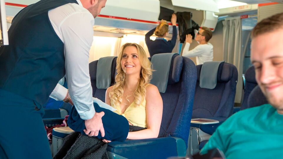 Großartige Mia Malkova in Flugzeug XXX