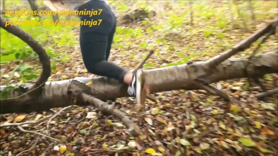 La extraordinaria alphaninja7 en película de MILF