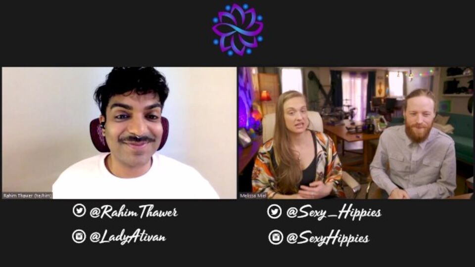 Watch delightful SexyHippies's trailer