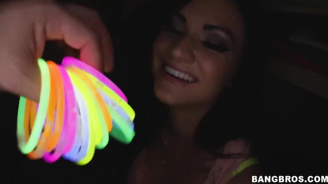 Azione culo grande con luminosa Kendall