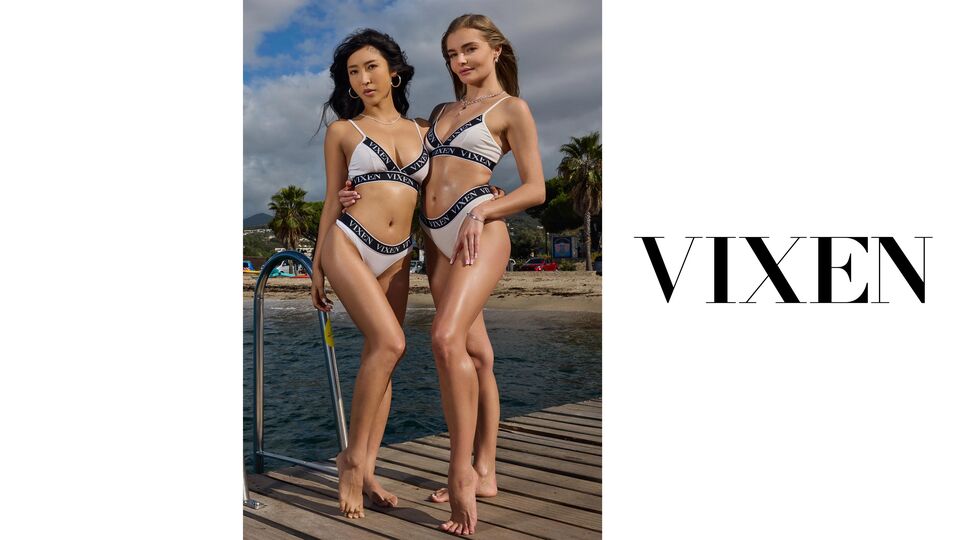 Vixen featuring Fibi Euro and Emiri Momota's big ass movie