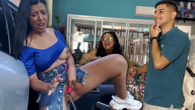 Verified Amateurs featuring Lina Henao's sex shop dirt