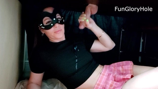 FunGloryHole's secret handjob smut by Verified Amateurs