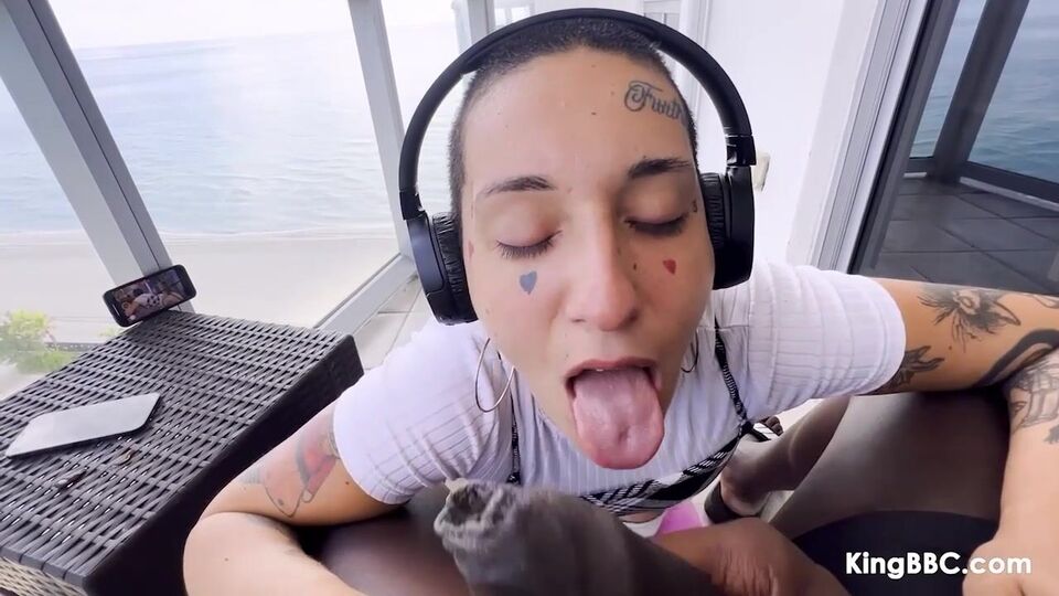 Sensuous Gia Lovely - cock play trailer - King BBC
