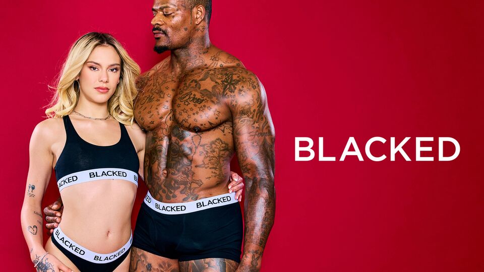 Blacked.Com featuring Dylan Moore's cowgirl action