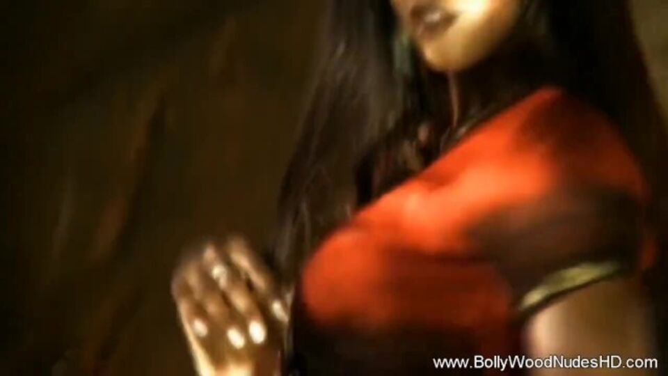 Pornografía con la exhuberante amorosa con morena de Bollywood Nudes HD