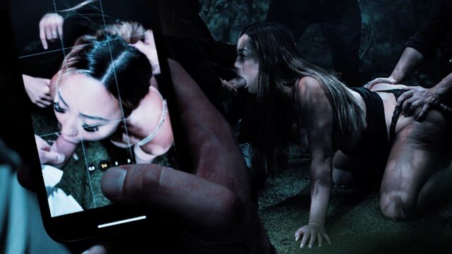 Dirty Kazumi at japanese time freeze dirt