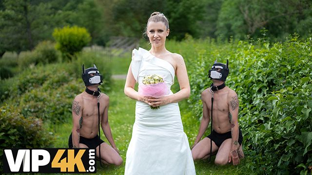Bride 4K featuring siren's masked sex