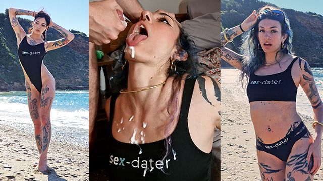 La alucinante Brisen LeStrange y Edonekaliyuga en escena de vaquera reversa