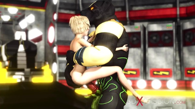 Transa pesada cena com apimentada Anubis do 3DXPassion