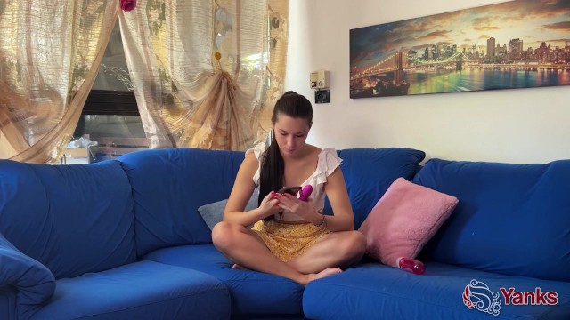 Playful sweetheart's solo xxx