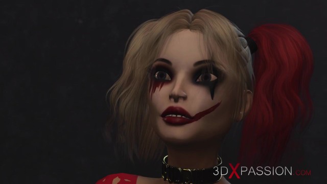 Harley Quinn in riprese sedere di 3DXPassion
