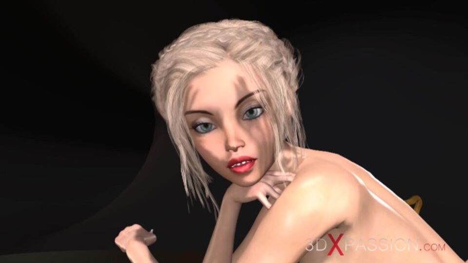 L'énergétique petite amie - bande-annonce blonde - 3DXPassion