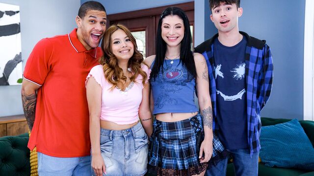 Raven और Kate का घुमावदार फुटेज