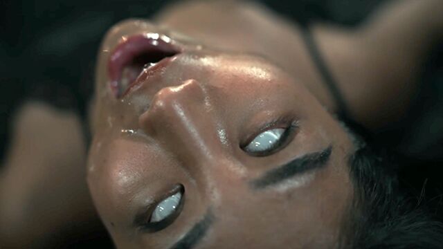 Sophisticated bunnybrownie and Milan Cheek - possessed scene - Parasited