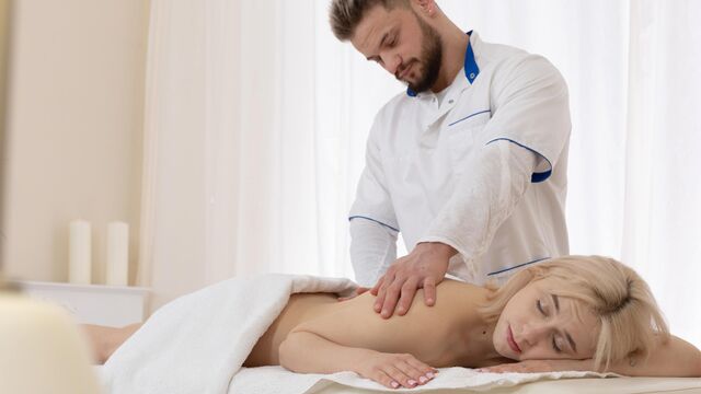 Awesome doggy style fuck with a bitchy blonde chick Molly Cute