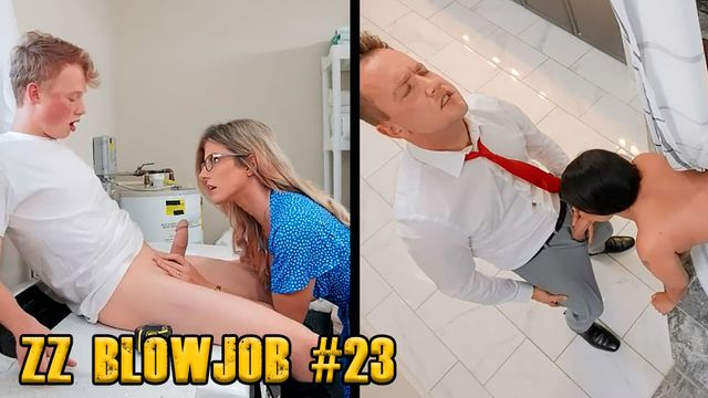 The hottest blowjob sex compilation with impressive dick-sucking angels